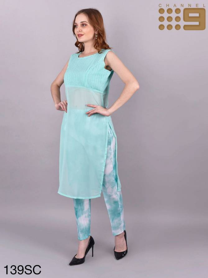Series 137SC To 140SC By Channel 9 Kurti With Bottom Catalog